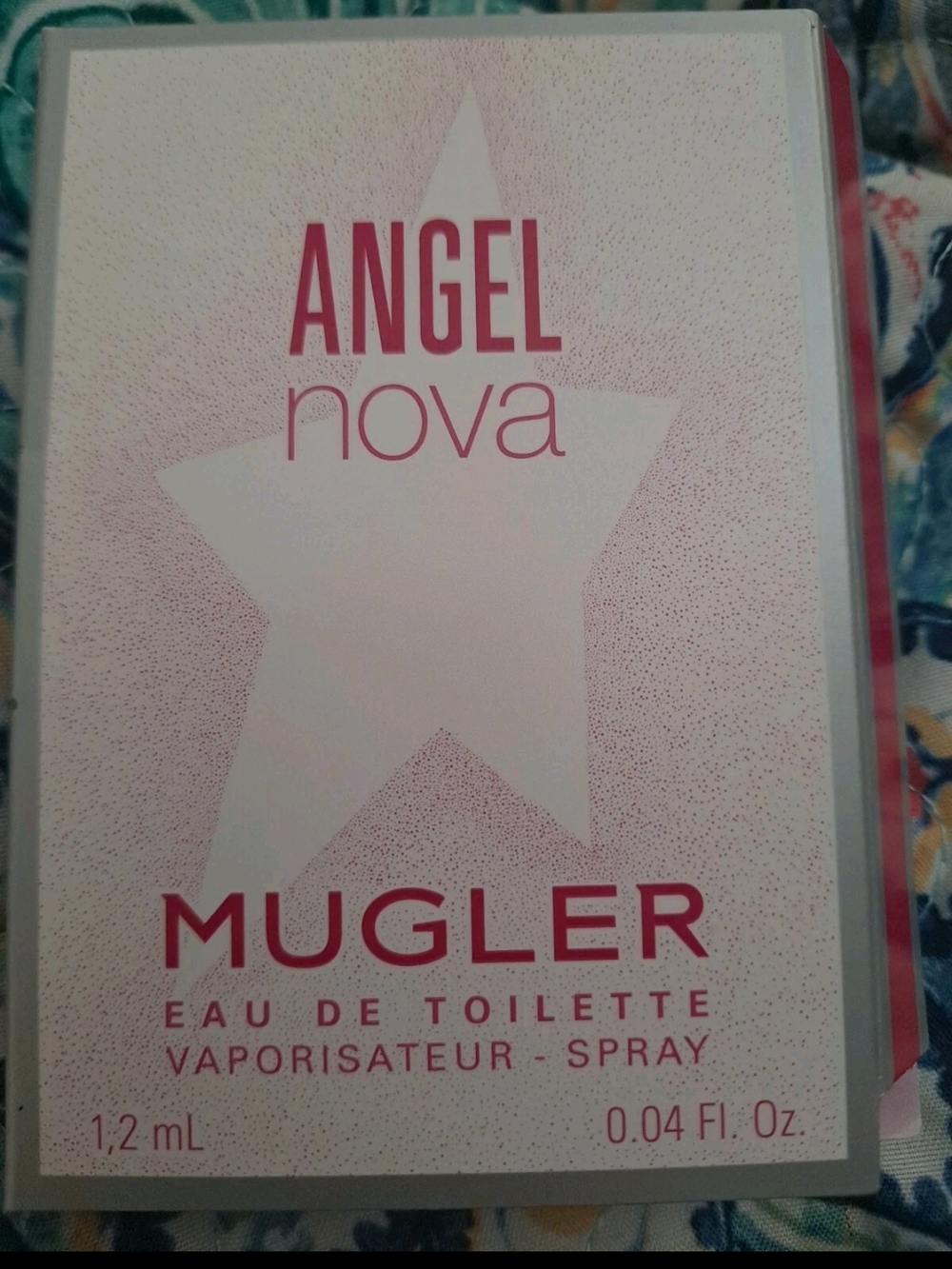 MUGLER Angel Nova EDP Eau de Parfum Sample Size Spray 0.04 oz / 1.2 mL, NIB